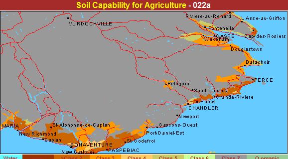 agriculture capability map