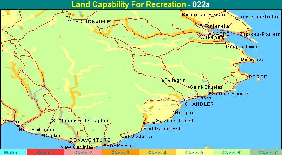 recreation capability map