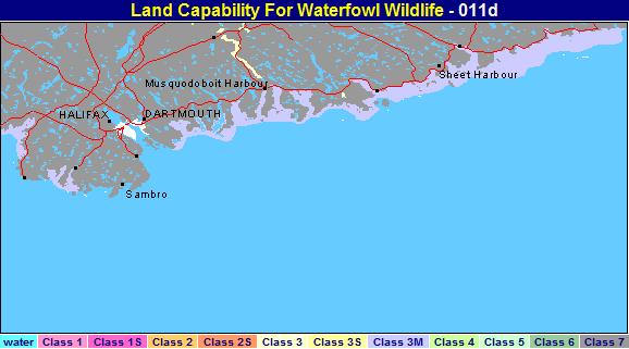 waterfowl capability map