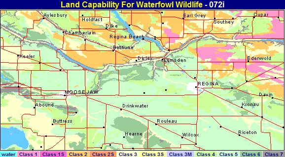 waterfowl capability map